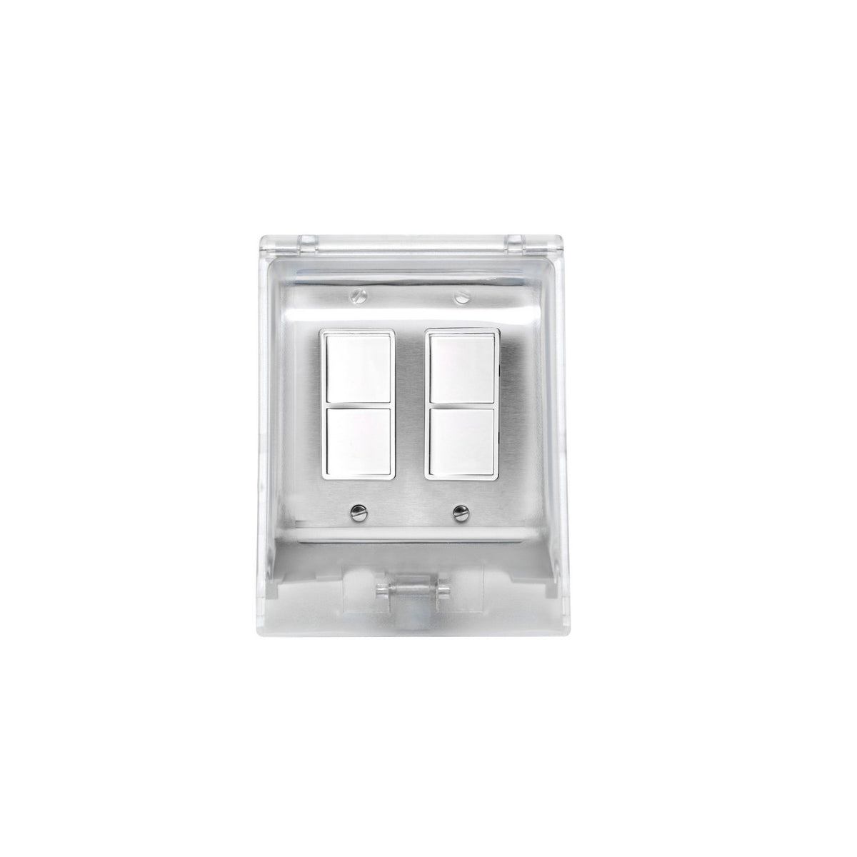 Eurofase Heating - EFDWWPS - DUAL DUPLEX SWITCH-FM,WP,SS - Stainless Steel
