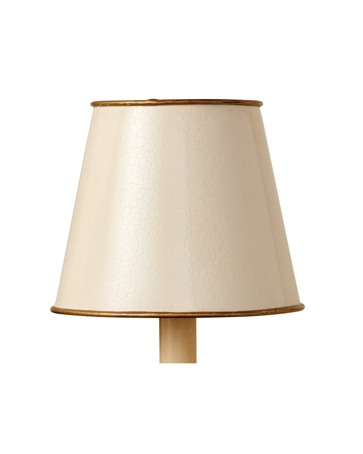 Currey and Company 0900-0029 Tole Tapered Chandelier Shade in Cream