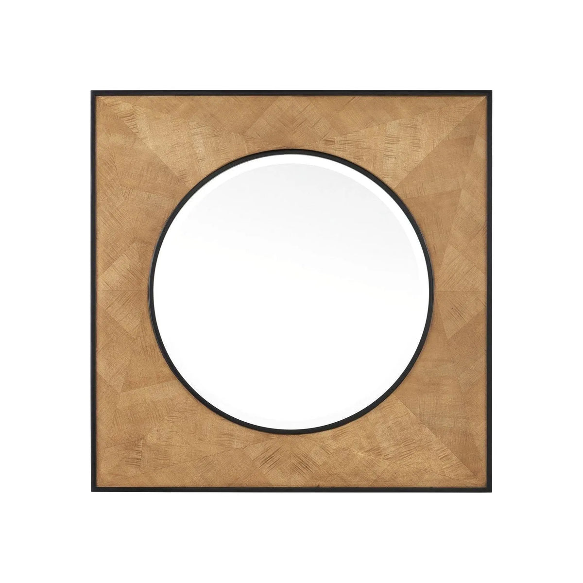 Currey and Company - 1000-0147 - Mirror - Kallista - Taupe/Black/Mirror