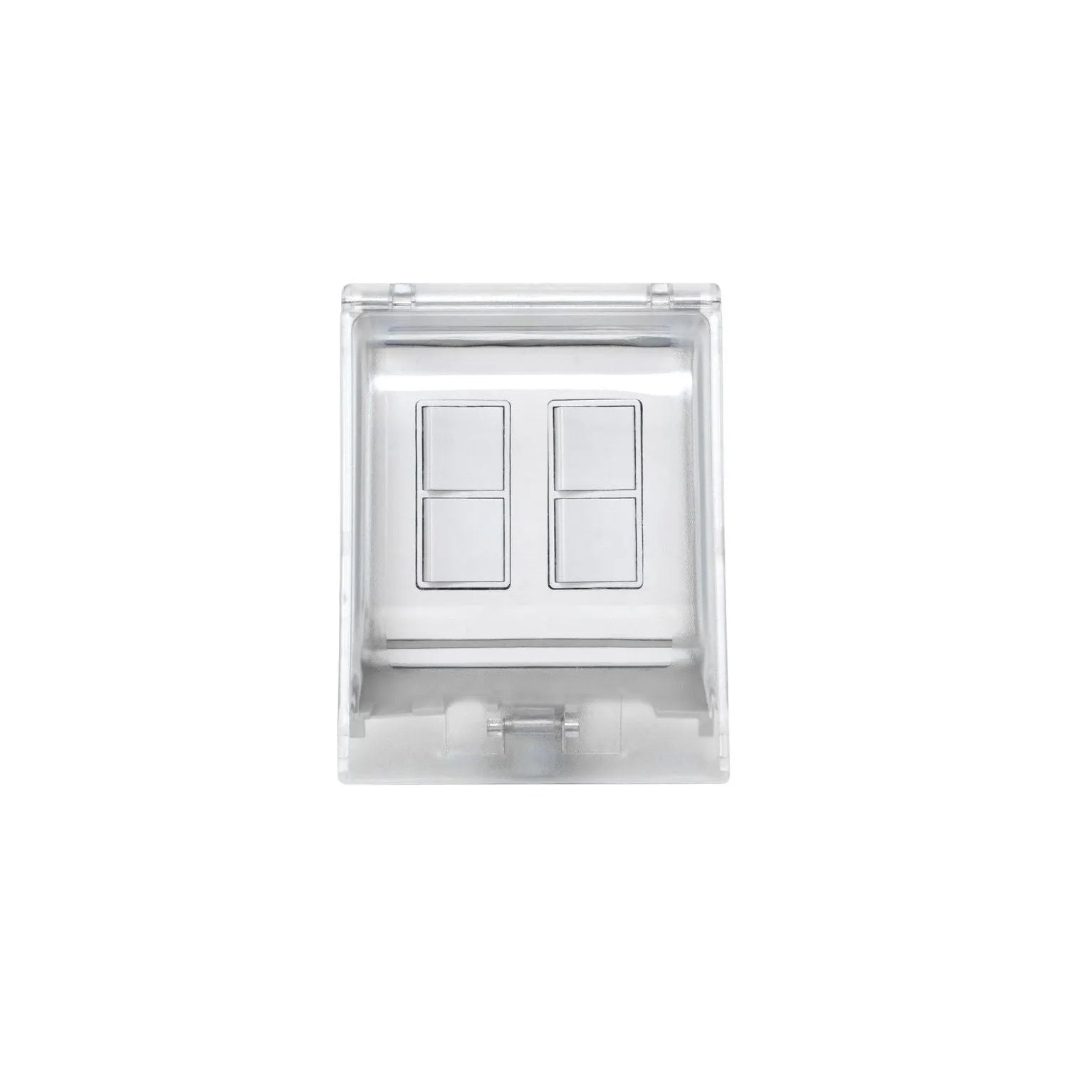 Eurofase Canada - EFDOWPS - Dual Duplex Switch Weatherproof Surface Mount And Gang Box - Stainless Steel