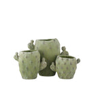 Currey and Company - 1200-0885 - Vase Set of 3 - Cactus Collection - Green