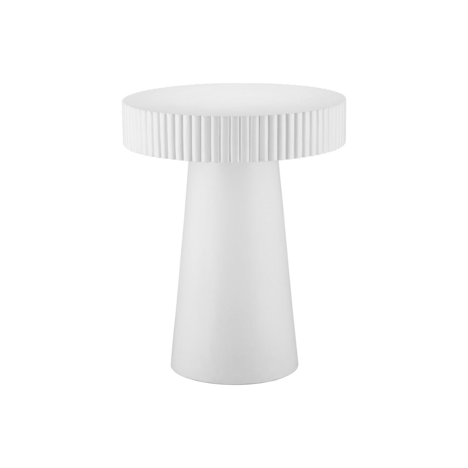 Currey and Company - 2000-0043 - Accent Table - White