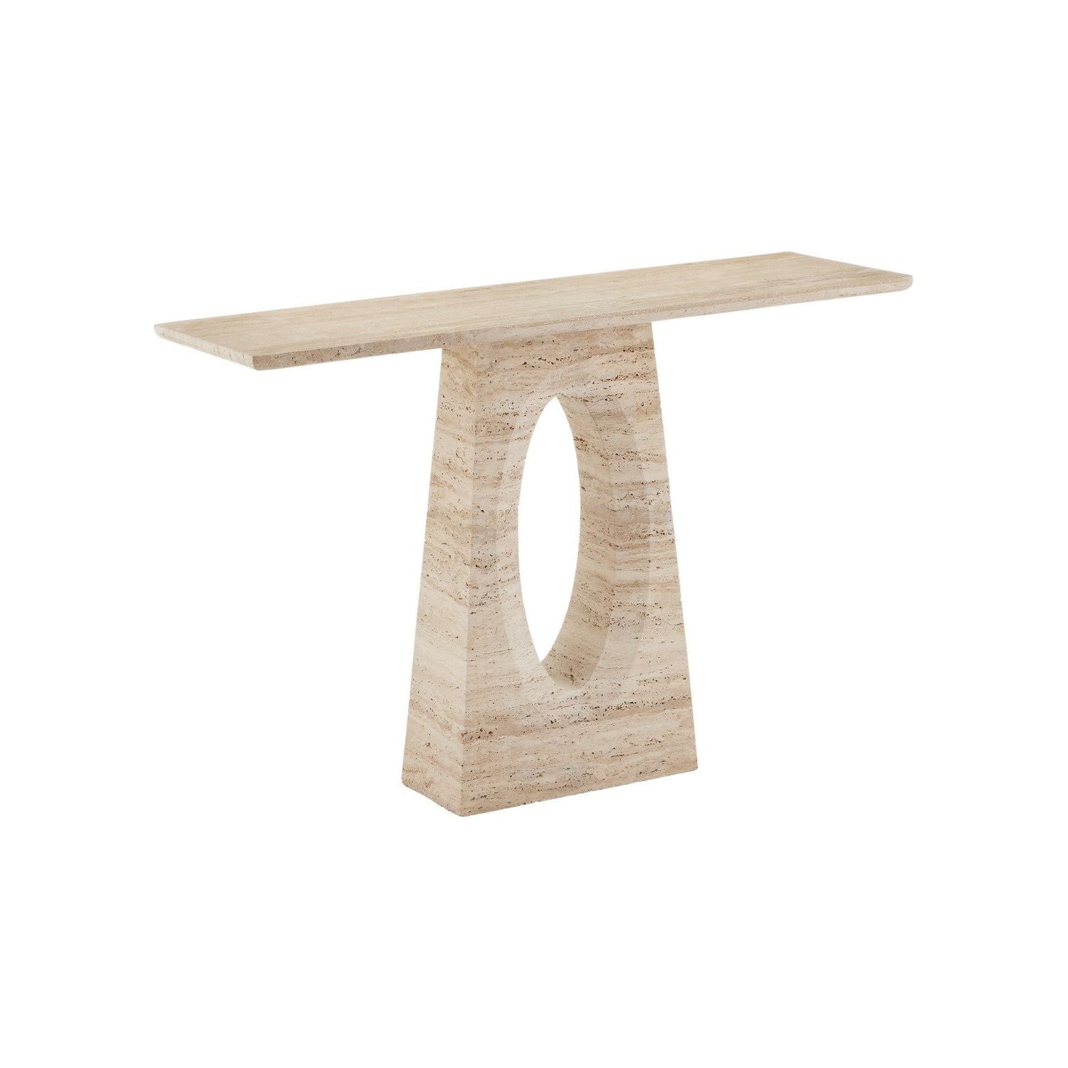 Currey and Company - 3000-0286 - Console Table - Natural Beige