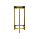 Currey and Company - 4000-0154 - Drinks Table - Acea - Gold/Clear