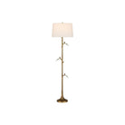 Currey and Company - 8000-0150 - One Light Floor Lamp - Piaf - Antique Brass