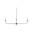 Currey and Company - 9000-1128 - Two Light Chandelier - Nottaway - Pyrite Bronze