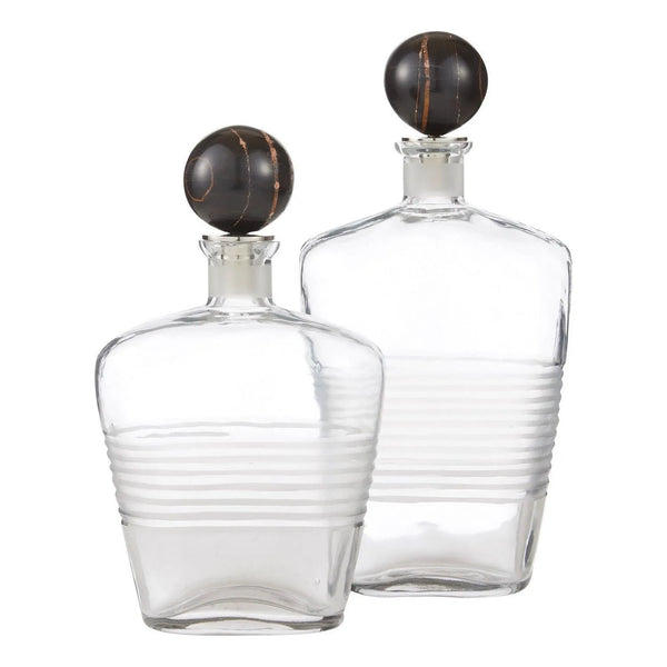 Eaves Decanters - Set of 2