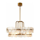 Arteriors - DMI15 - Four Light Chandelier - Cascade - Clear/Antique Brass