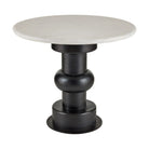 Arteriors - FEI21 - End Table - Devito - White/Ebony/Bronze