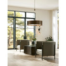 Arteriors - FRI12 - Lounge Chair - Escondido - Dove/Bronze