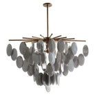 Arteriors - GJDLC01 - Eight Light Chandelier - Tiffany - Antique Brass/Smoke Luster/Antique Brass