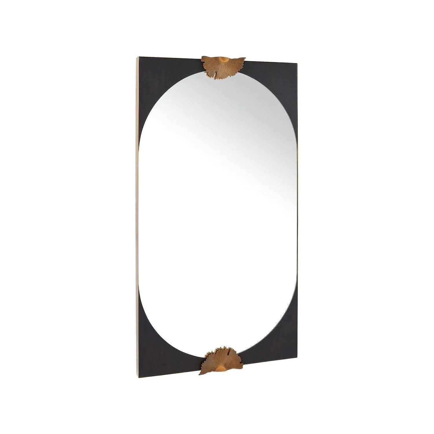 Arteriors - WMI44 - Mirror - Envy - Antique Brass/Ebony/Antique Brass