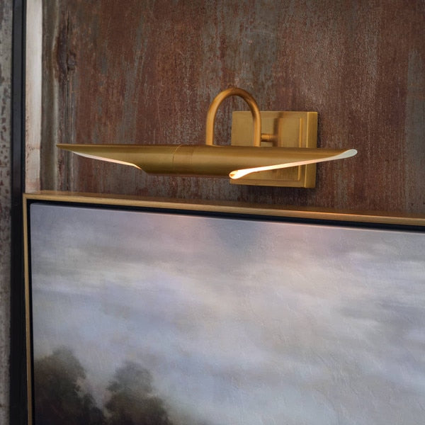 Applique murale Regina Andrew 15-1047NB Redford en laiton naturel Lifestyle