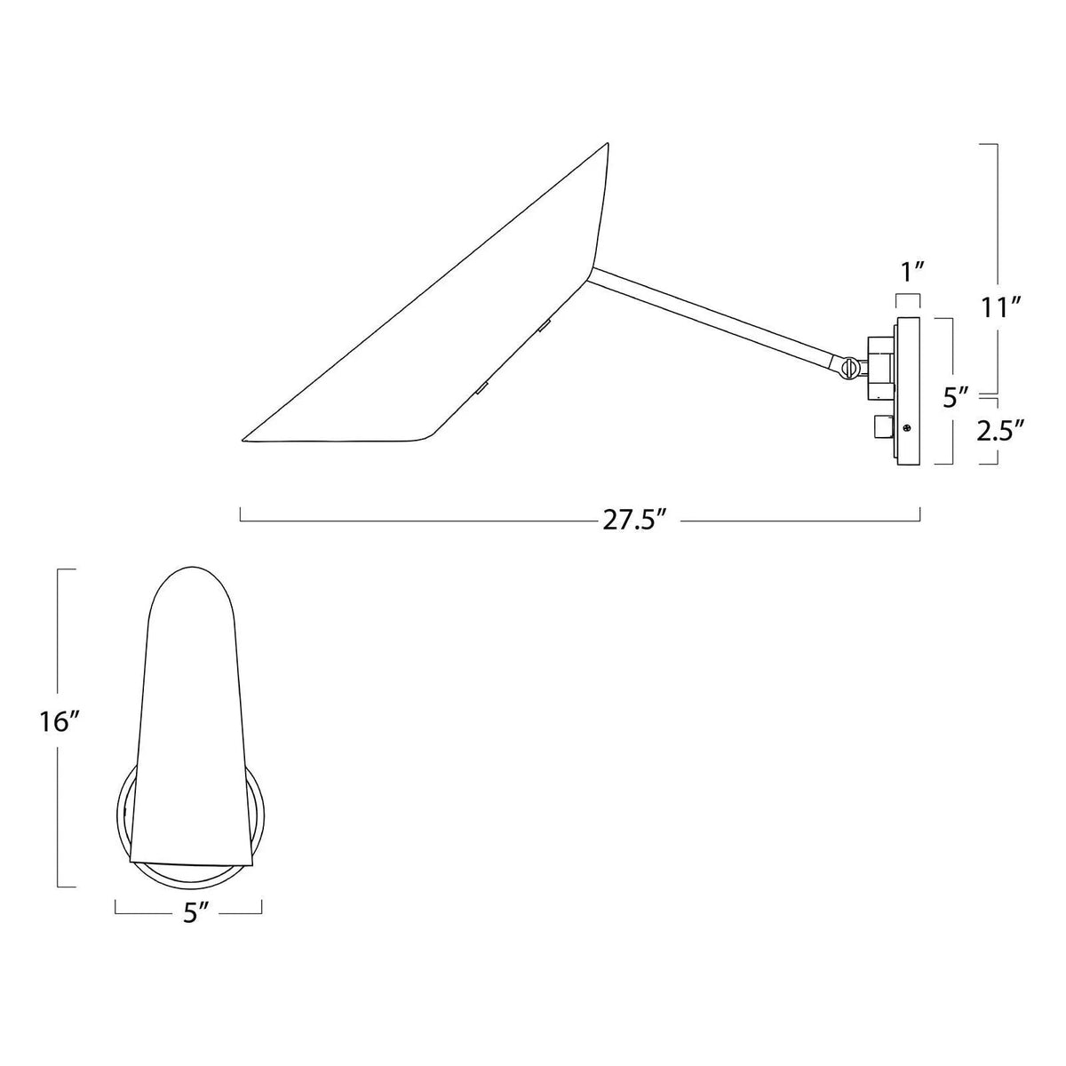 Applique à bras unique Vest