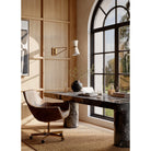 Regina Andrew 15-1260 Gable Wall Sconce - Swing Arm in Antique Natural Brass