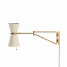 Regina Andrew 15-1260 Gable Wall Sconce - Swing Arm in Antique Natural Brass