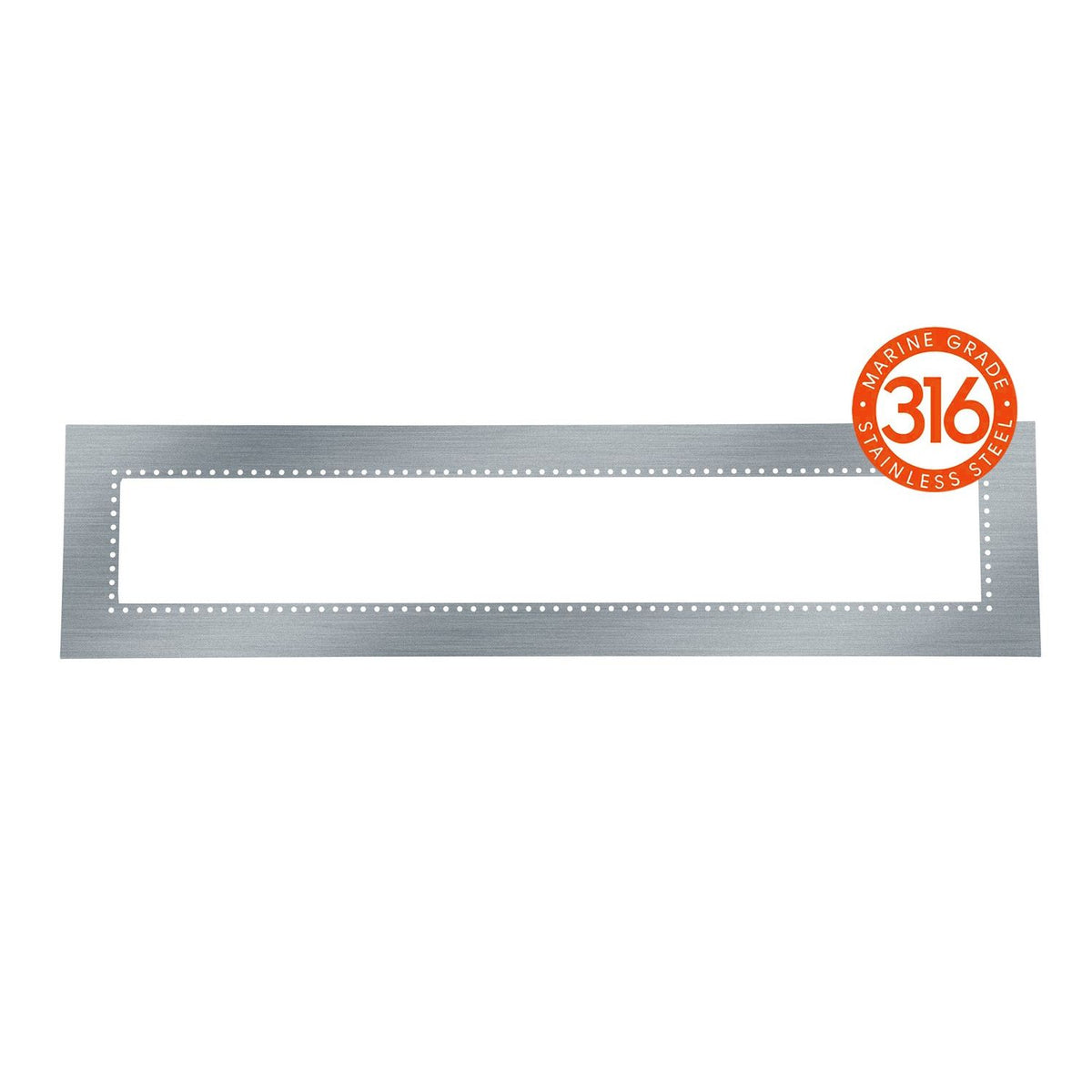 Eurofase Heating - EF61FMPFSMG - PLAQUE PLANCHER DE QUALITÉ MARINE 61PO - Plafonnier KIT - Acier inoxydable
