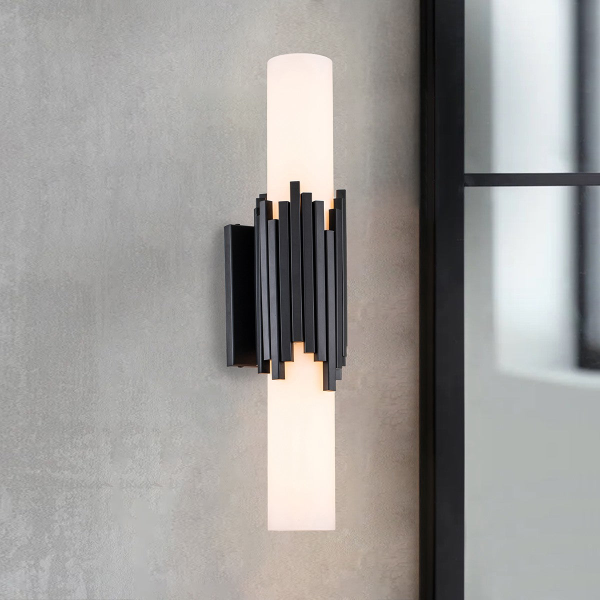 Lucas + McKearn - BB0517MB-2 - Two Light Bath - Marvel - Matte Black