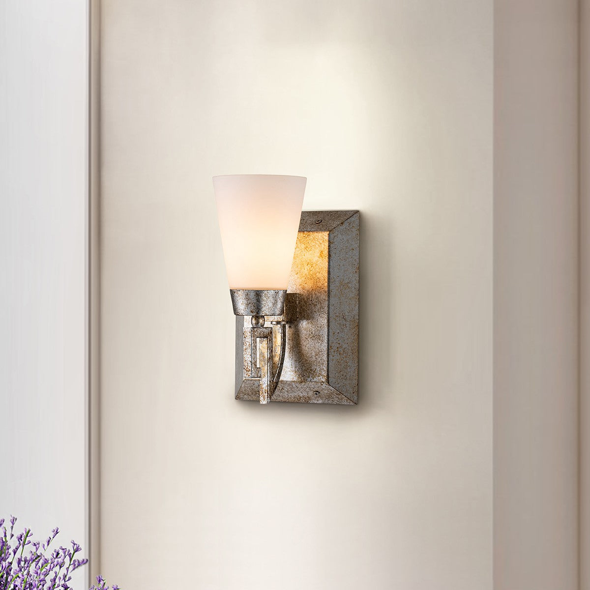 Lucas + McKearn - BB1006S-1 - Bain lumineux - Lémurie - Feuille d'argent