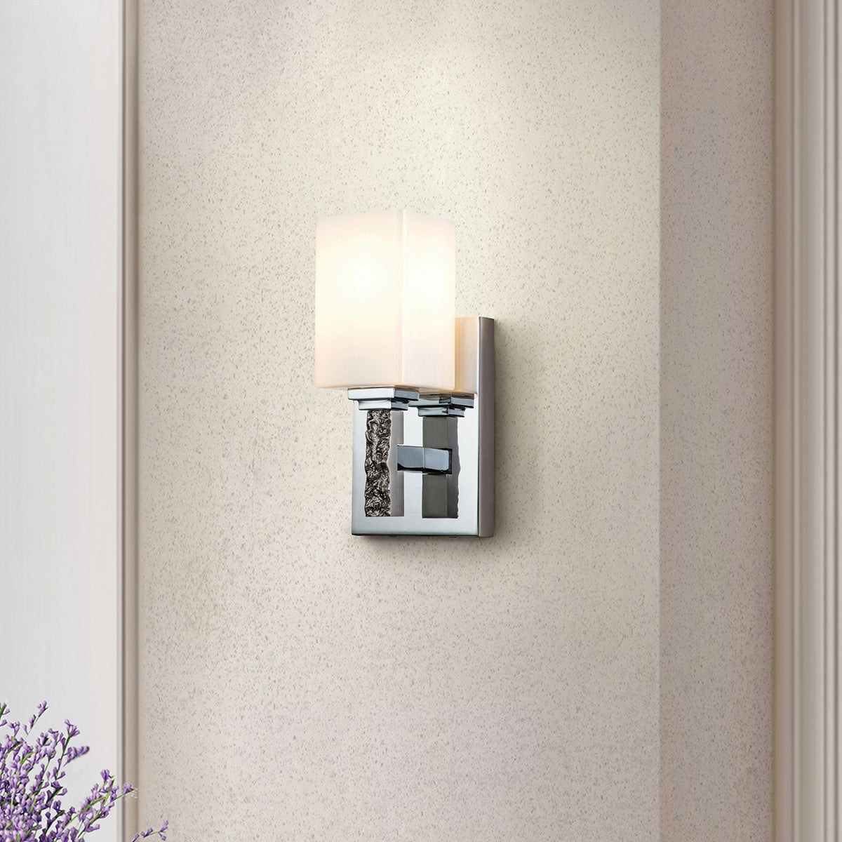 Lucas + McKearn - BB1101PC-1 - One Light Bath - Jack - Polished Chrome