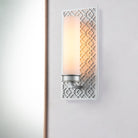 Lucas + McKearn - BB1185LS-1 - One Light Bath - Ziggy - Lacquered Silver