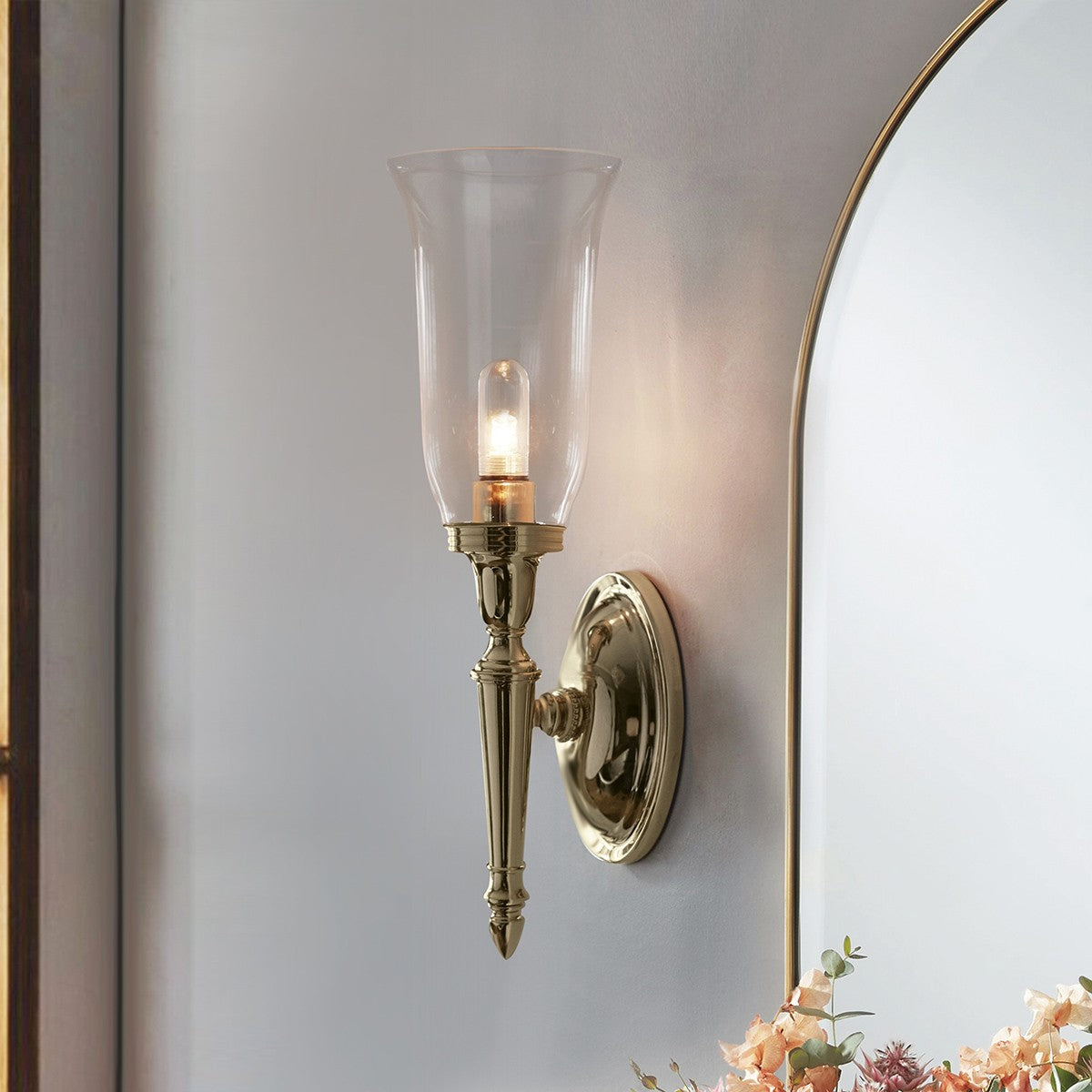 Lucas + McKearn - BB-DRYDEN2-PB - LED Bath Light - Dryden - Polished Brass