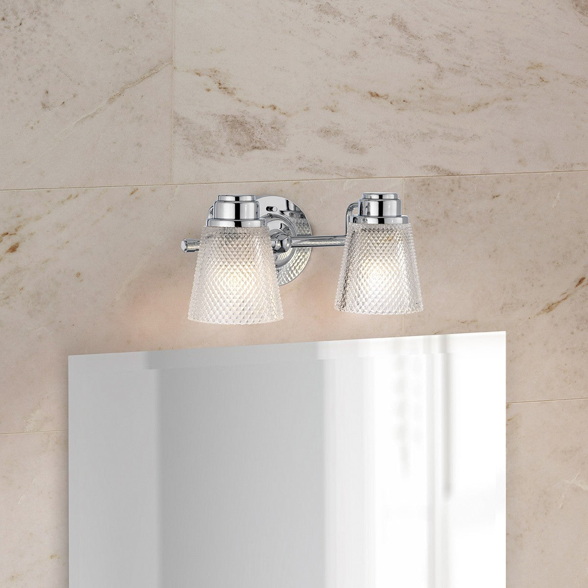 Lucas + McKearn - BB-HUDSON2-PC - LED Bath Light - Hudson - Polished Chrome