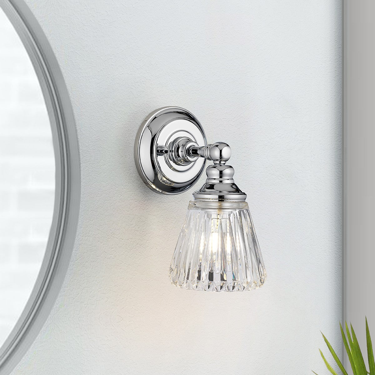 Lucas + McKearn - BB-KEYNES1-PC - LED Bath Light - Keynes - Polished Chrome