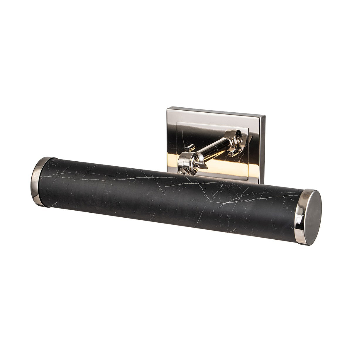 Lucas + McKearn - COATES-PLM-BM - LED Picture Light - Coates - Black Marble Finish W/Polished Nickel