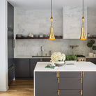 Lucas + McKearn - PD00117AGB-1 - One Light Pendant - Etoile - Aged Brass