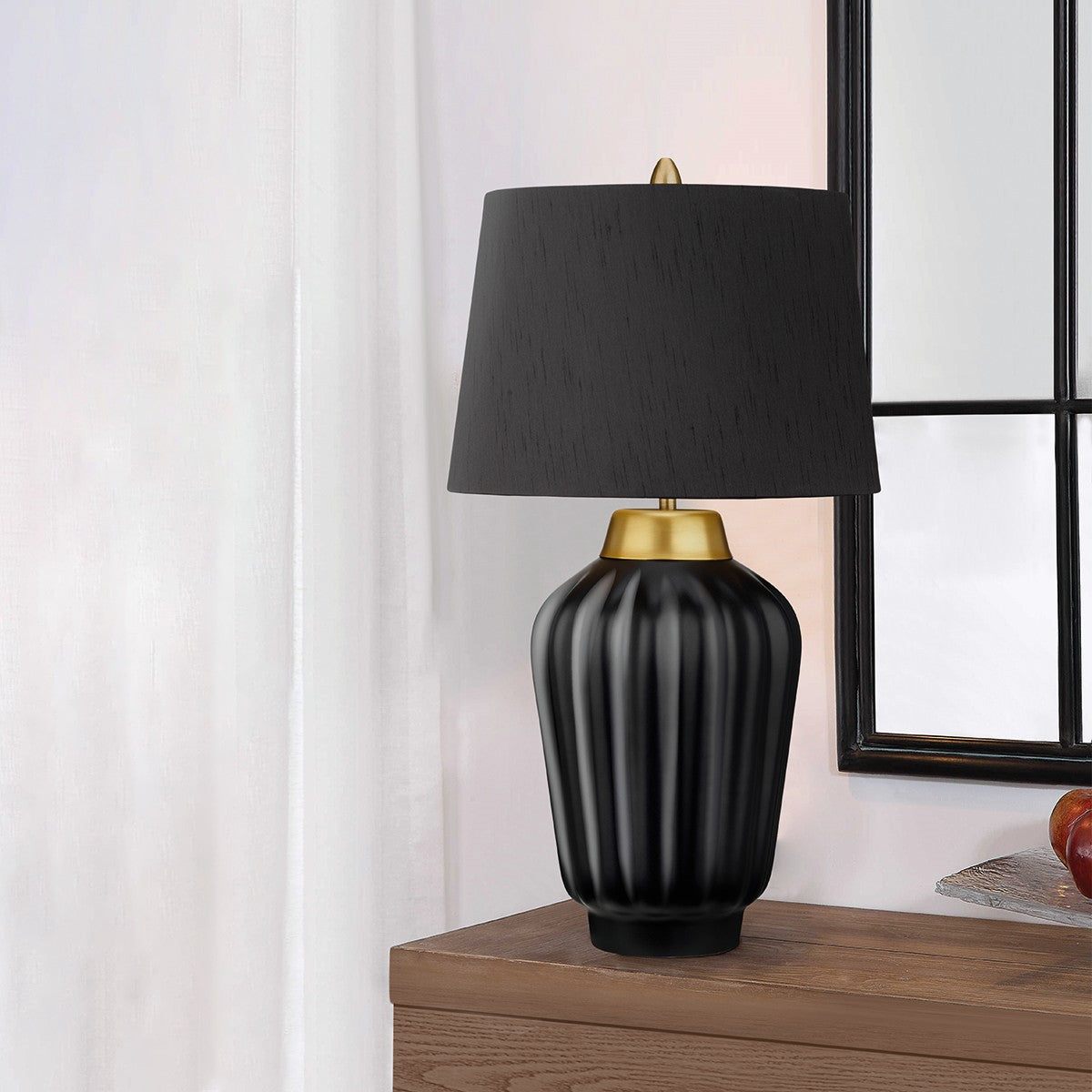 Lucas + McKearn - QN-Bexley-TL-BKBB - One Light Table Lamp - Bexley - Black