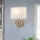 Lucas + McKearn - SC1163B-1 - One Light Wall Sconce - Swirl - Bone White