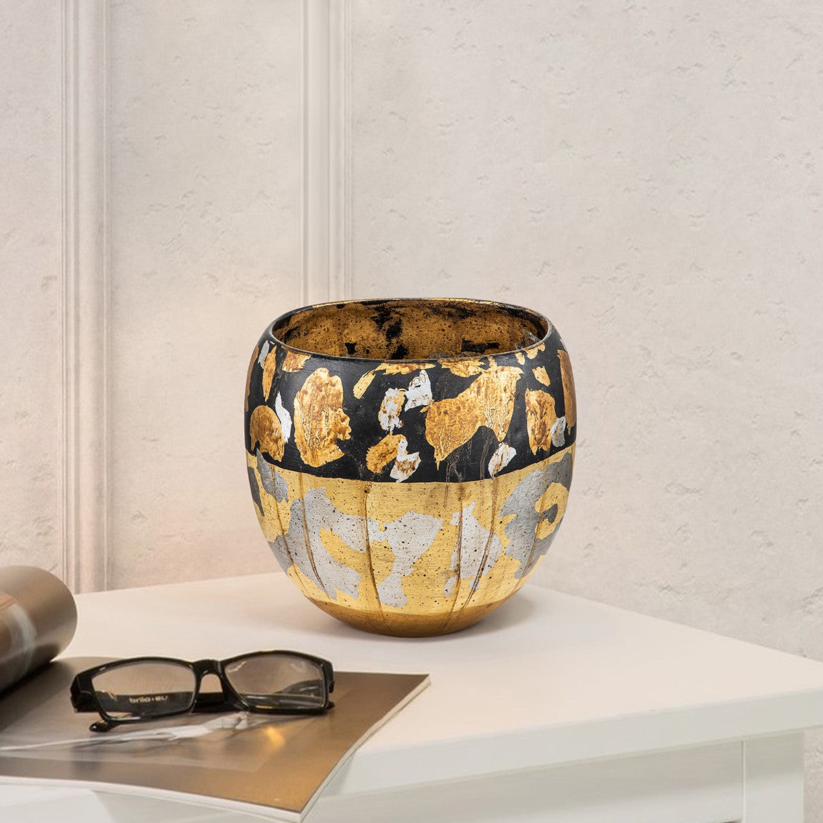 Lucas + McKearn - SI1136 - Bowl - Arnaud - Gold Leaf
