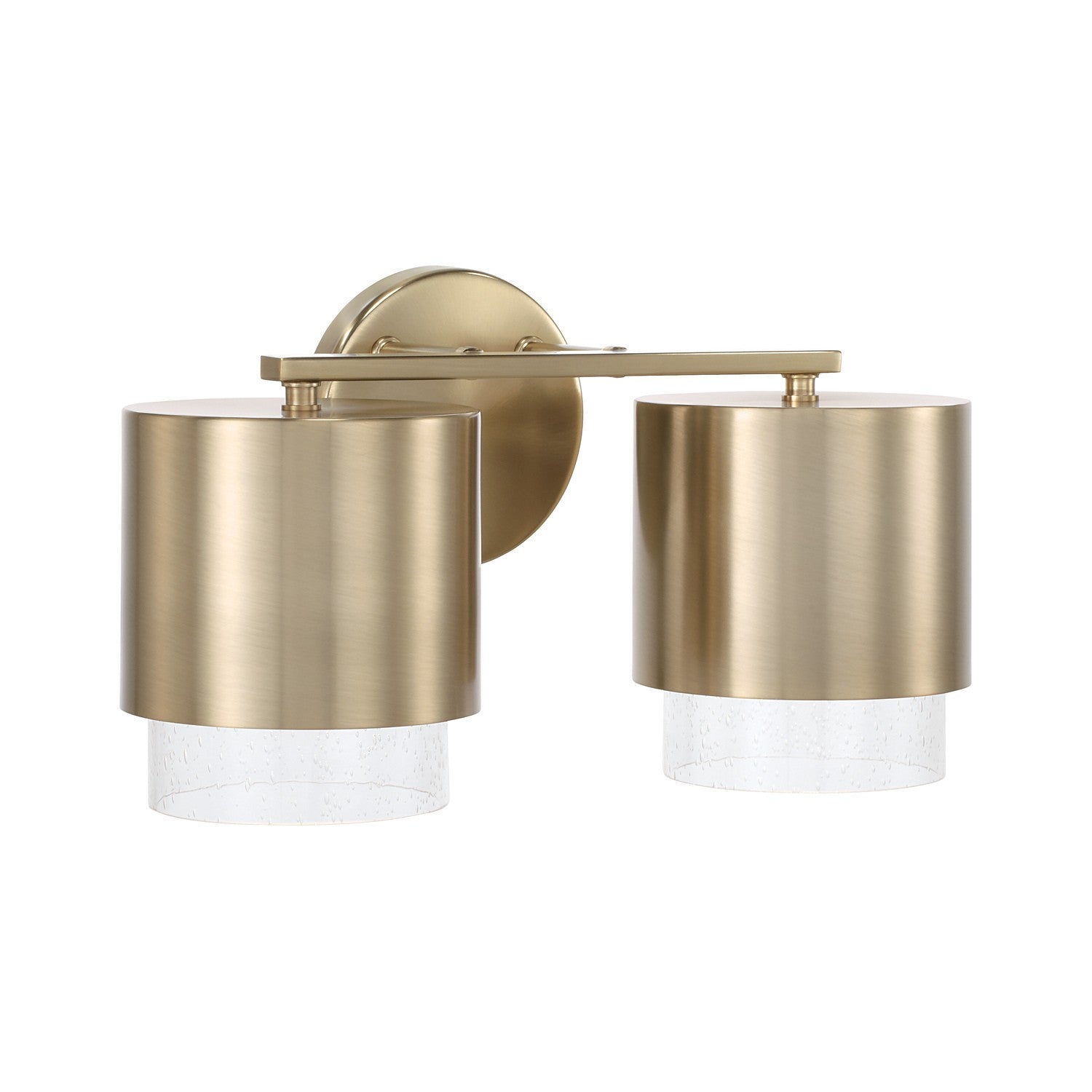 Éclairage Capital Lighting - 153021MA-549 - Applique murale deux lumières - Weller - Laiton mat