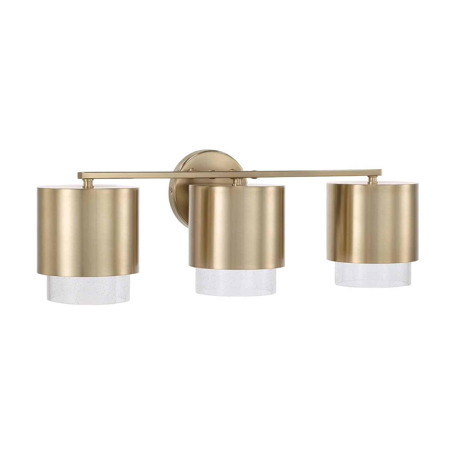 Éclairage Capital Lighting - 153031MA-549 - Applique murale à trois lumières - Weller - Laiton mat