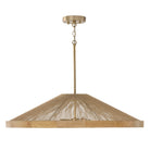Éclairage Capital - 352841MA - Quatre lampes Suspension - Maya - Laiton mat