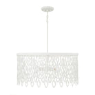 Éclairage Capital - 352941WE - Quatre lampes Suspension - Phoebe - Blanc mat