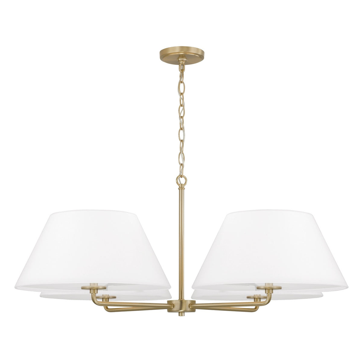 Capital Lighting - 453241MA - Four Light Chandelier - Parson - Matte Brass