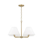 Éclairage Capital - 453242MA - Quatre lampes Suspendu - Parson - Laiton mat