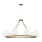 Éclairage Capital - 453281MA - Huit lampes Suspendu - Parson - Laiton mat