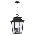 Capital Lighting - 953344BK - Lanterne suspendue d'extérieur à quatre lumières - Chandler - Noir