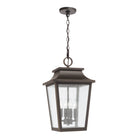 Capital Lighting - 953344OZ - Lanterne suspendue d'extérieur à quatre lumières - Chandler - Bronze huilé