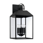 Capital Lighting - 953443BK - Applique murale extérieure à quatre lumières - Nelson - Noir