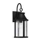 Capital Lighting - 953611BK - Applique murale extérieure à une lumière - Bridger - Noir