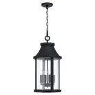 Capital Lighting - 953644BK - Lanterne suspendue d'extérieur à quatre lumières - Bridger - Noir