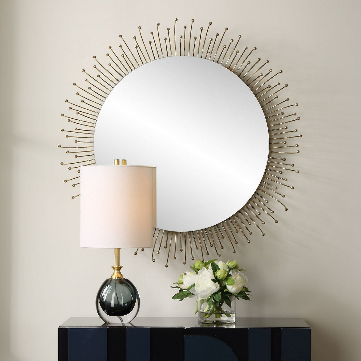 Uttermost - 09985 - Miroir - Aga - Plaqué or