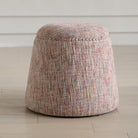 Uttermost - 23834 - Pouf - Gumdrop - Nickel brossé