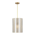 Lighting One E - V6-L7-4026-1-322 - One Light Pendant - Bonn - Warm Brass