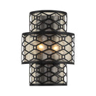 Lighting One E - V6-L9-6102-2-89 - Two Light Wall Sconce - Mannheim - Matte Black