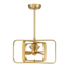 Savoy House - 24-FD-955-322 - LED Fan D'Lier - Lynx - Warm Brass